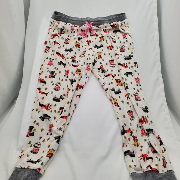 Cuddl Duds Cozy Fleece Holiday Dog Pajama Set | Long Sleeve Top & Joggers XL - Picture 8 of 9